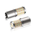Miniatyrbild 3 av 9: Bay15d p21/5w 1157 Led lampor gulvita chip Dualcolor 2-pack ,.