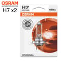 Miniatyrbild 1 av 5: Osram H7 ORIGINAL 55w halogen lampor 12v DC PX26d