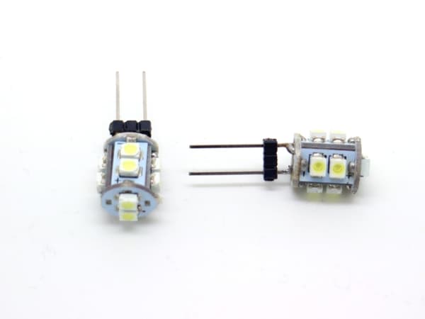 G4 0,5w 2-pack 6000K Led lampa G-4 till husvagn bil husbil båt