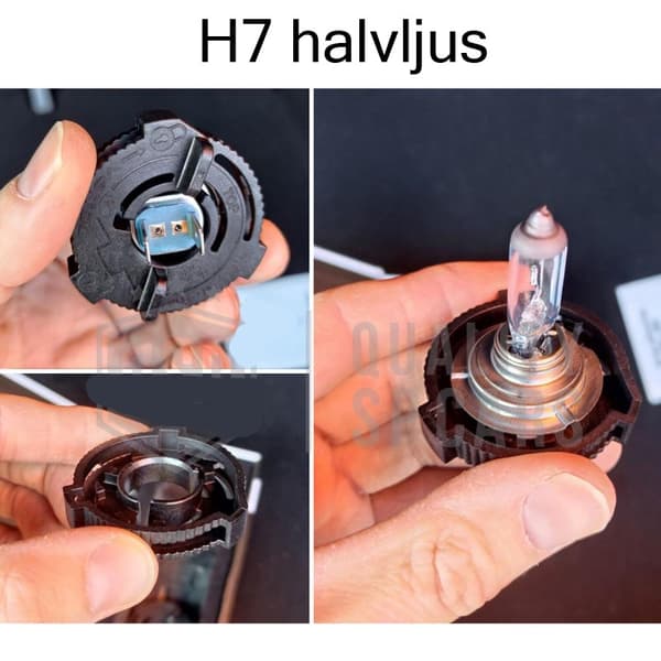 Lamphållare Led Xenon H7 Ford Fiesta halvljus