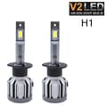 Miniatyrbild 1 av 2: V2 Led kit H1 3000 lumen 30w 6000k  2-pack