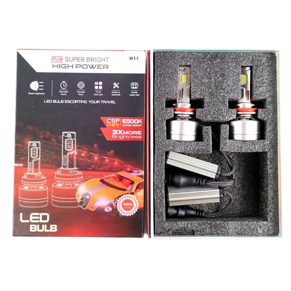 F10 H9 H11 led kit 10000 lumen 120w 6000k Canbus  2-pack .