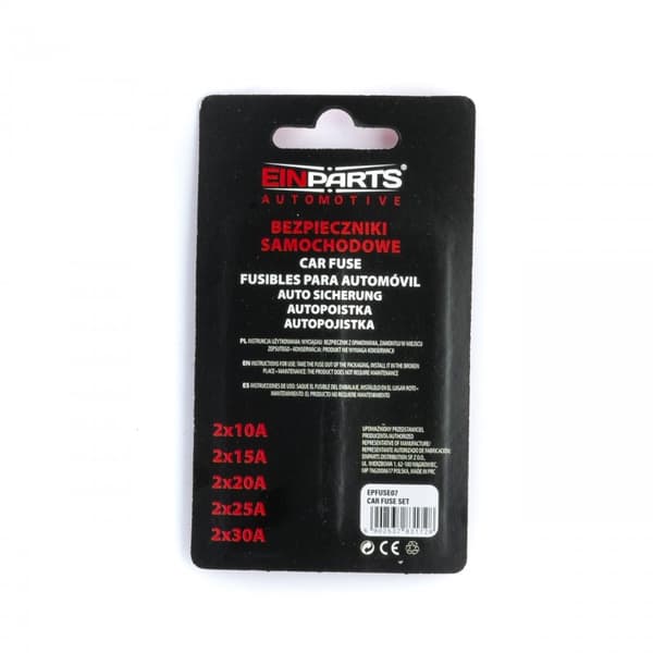Säkringar Micro modell 10-pack 10A 15A 20A 25A 30A