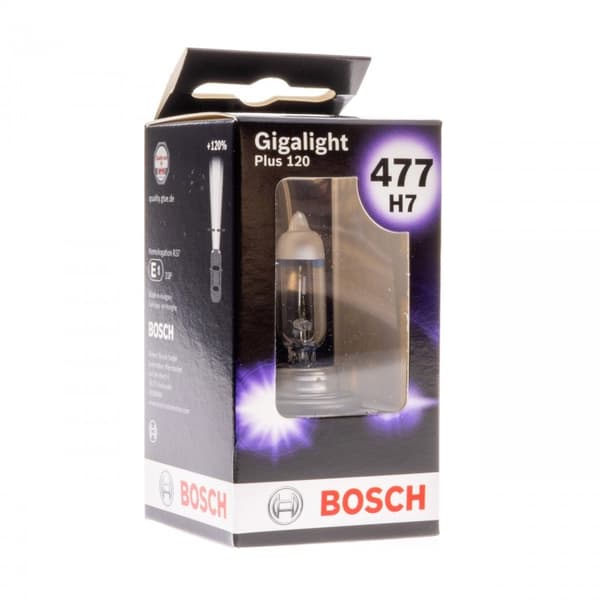BOSCH H7 Gigalight plus 120% 55w 12v PX26d 2-pack
