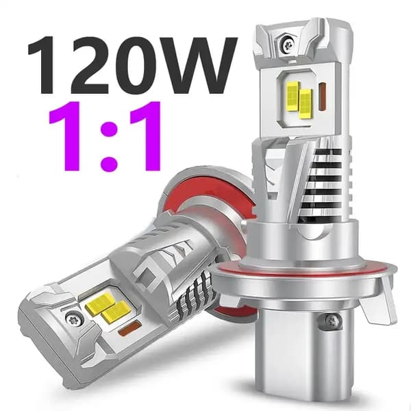 H13 Led halvljus + helljus 8500 lum 60w CSP chip 6000k kit