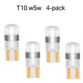 Miniatyrbild 1 av 5: T10 w5w 4-pack Ledlampor med 3030smd chip 12v DC olika färger