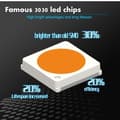 Miniatyrbild 2 av 6: T10 w5w 4-pack Ledlampor med 3030smd chip 12v DC olika färger