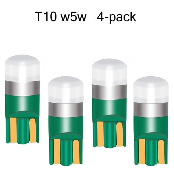 T10 w5w 4-pack Ledlampor med 3030smd chip 12v DC olika färger