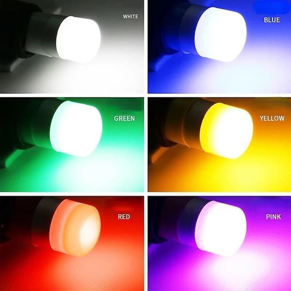 T10 w5w 4-pack Ledlampor med 3030smd chip 12v DC olika färger