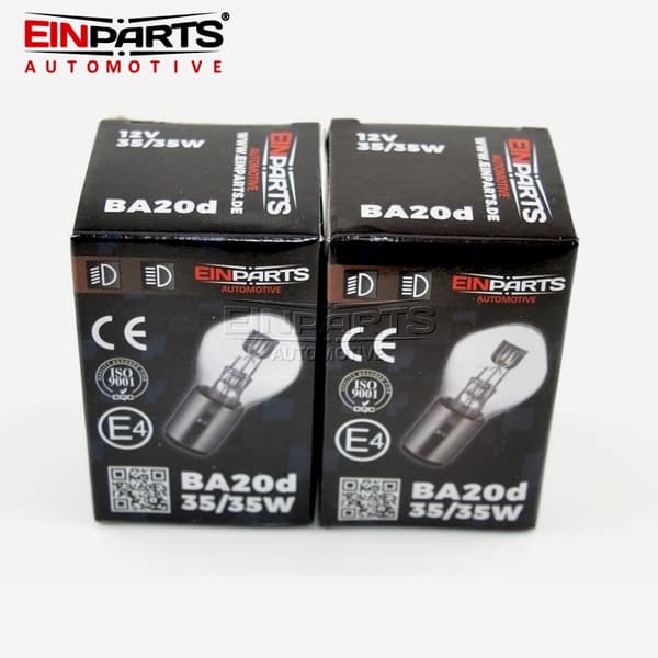 EINPARTS BA20D 35/35w halogen lampor 2-pack H6M