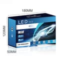 Miniatyrbild 8 av 9: S12 75w Hb3 / 9005 led kit 6500 lumen 6000k 2-pack