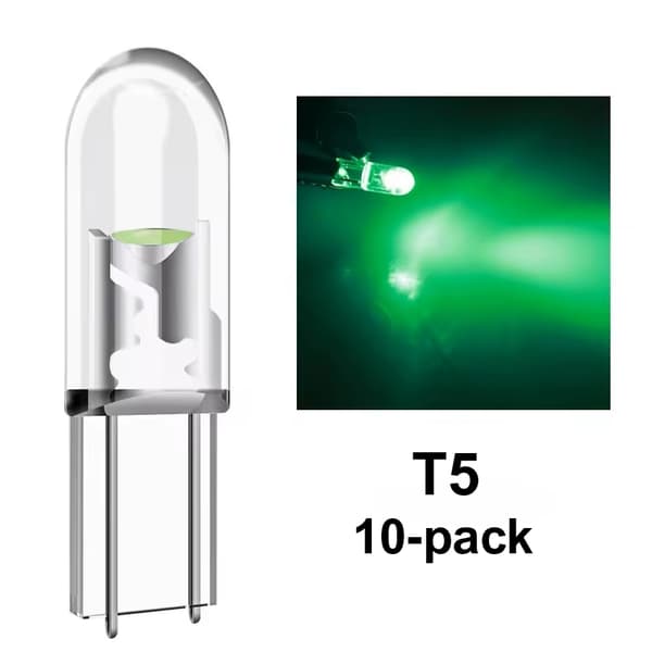 T5 10-pack COB Led W2x4.6d W2.1  W1.2W W2.3W 12v