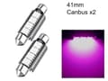 Miniatyrbild 1 av 5: C5W Canbus 31mm 36mm 39mm 41mm Led spollampor SV8.5 c10w