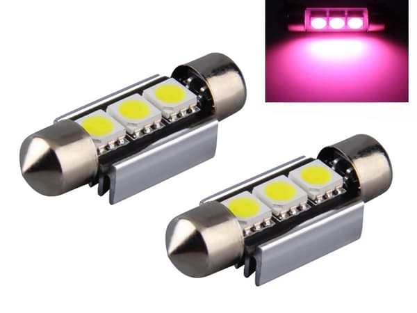 C5W Canbus 31mm 36mm 39mm 41mm Led spollampor SV8.5 c10w