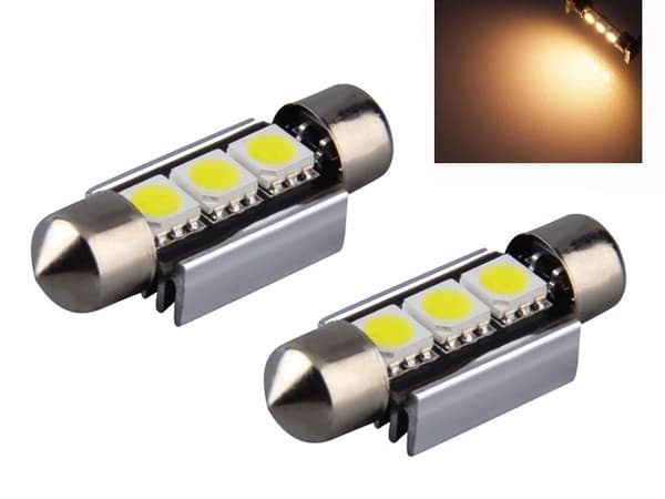 C5W Canbus 31mm 36mm 39mm 41mm Led spollampor SV8.5 c10w