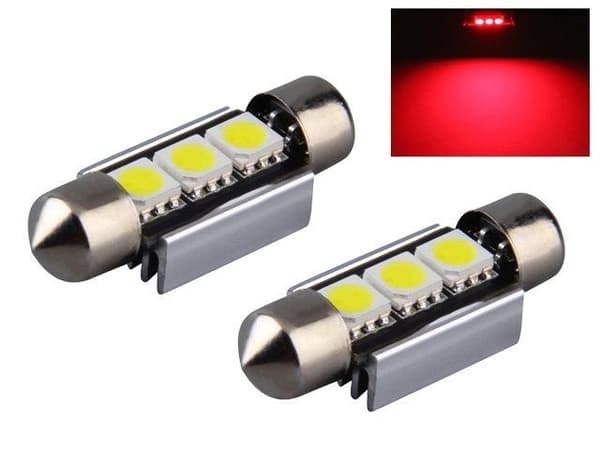 C5W Canbus 31mm 36mm 39mm 41mm Led spollampor SV8.5 c10w