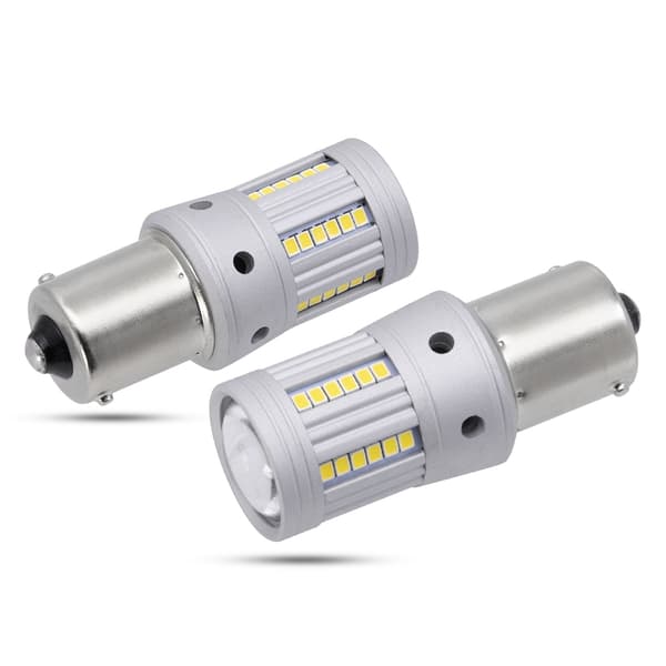 Ba15s 6000K led lampor bromsljus backljus 2000 Lumen 1156 p21w .