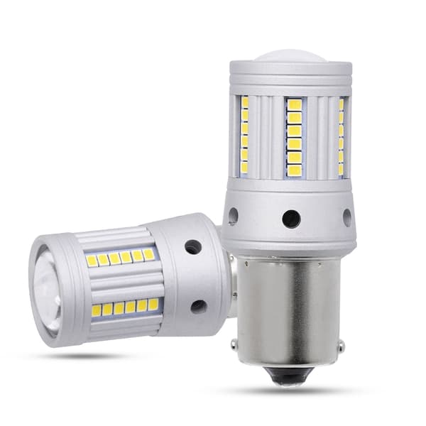 Ba15s 6000K led lampor bromsljus backljus 2000 Lumen 1156 p21w .
