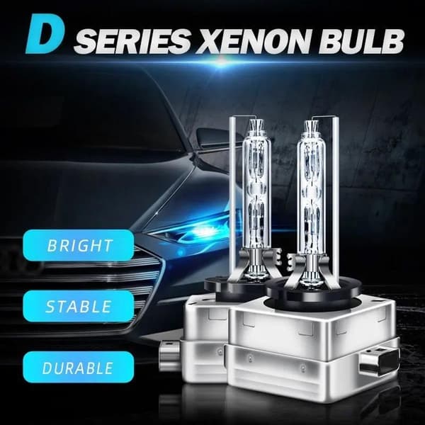 Xenon auton polttimot D3S 5000k 35W +50% Supervision Ksenon