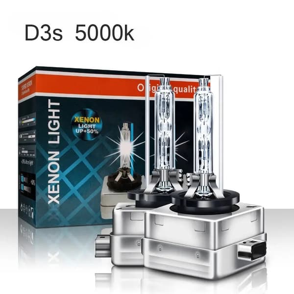Xenon auton polttimot D3S 5000k 35W +50% Supervision Ksenon