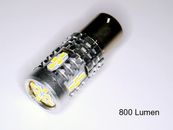 Ba15s  p21w 1156 Led 800 lumen backljus 1-pack 6000k