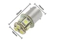 Miniatyrbild 4 av 5: Ba15s r5w r10w 1156 Led lampor 8000K 2-pack