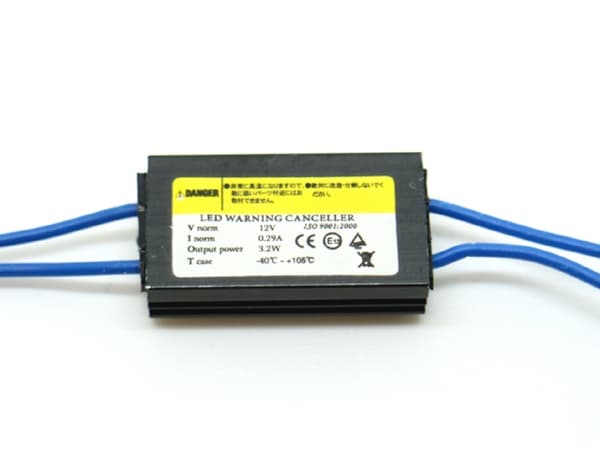 T10 w5w motstånd problemlösare canbus 3W för ledlampor 2-pack.