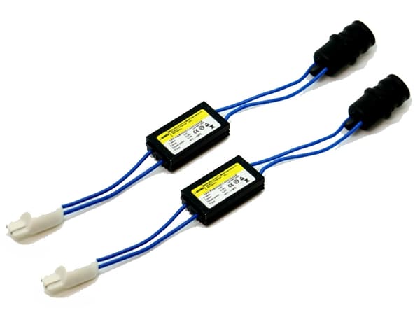 T10 w5w motstånd problemlösare canbus 3W för ledlampor 2-pack.