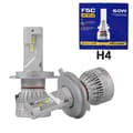 Miniatyrbild 1 av 3: F5c led kit H4 +3500 lumen 53w 6000k halvljus helljus 2-pack