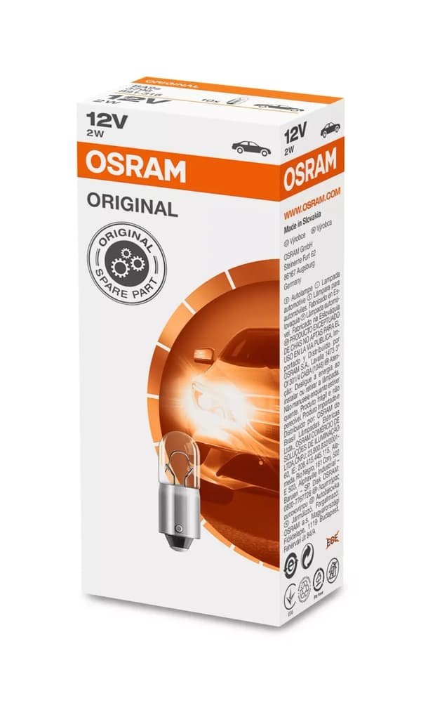 Osram ba9s t4w 10-pack Original lampor position mm 4w