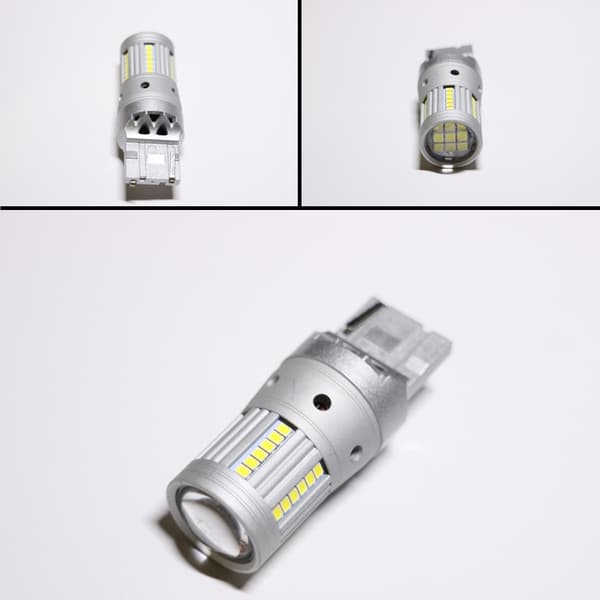 7440 6000K led lampor bromsljus backljus 2000 Lumen w21w T20 .