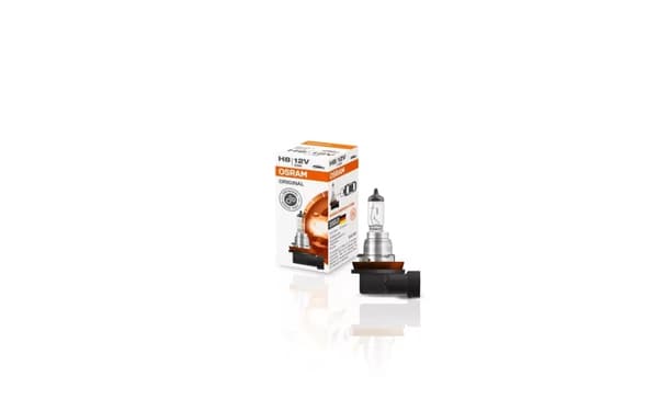 Osram H8 ORIGINAL 35w halogen lampor 12v DC PGJ19-1  1st