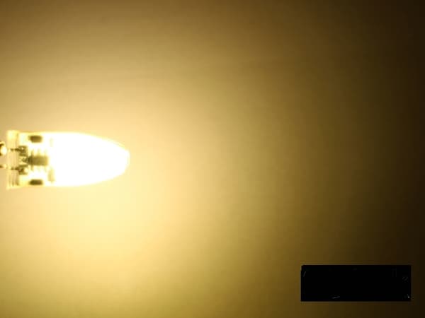 G4 3w dimbar 12v DC + AC Led lampa 3000K varmvit G-4 8-pack