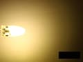 Miniatyrbild 5 av 5: G4 3w dimbar 12v DC + AC Led lampa 3000K varmvit G-4  8-pack
