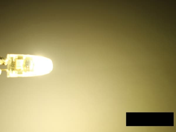 G4 1,5w dimbar 12v DC + AC Led lampa 3100K varmvit G-4 3-pack