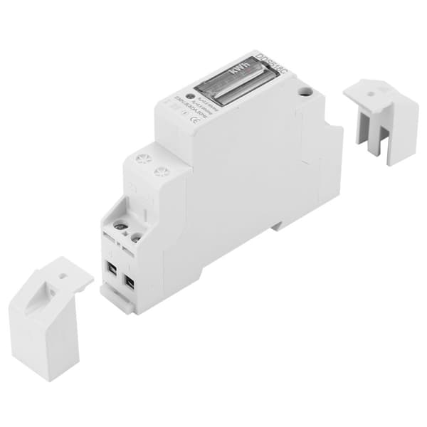Digitaalinen LCD-sähkölaskuri, 5-32A, Yksivaiheinen