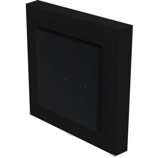 Heatit - Z-Push Veggkontroller - Sort