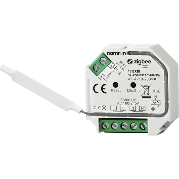 Namron Zigbee Tunable White Dimmer 400W