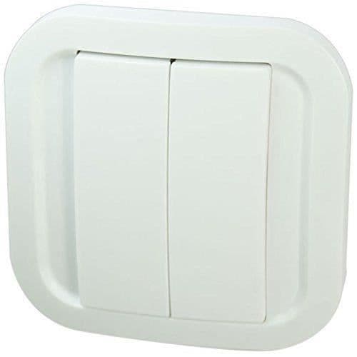 Väggströmbrytare - NodOn - CWS-2-1-01 - Magnetoresistiv - 4 knappar - Trådlös