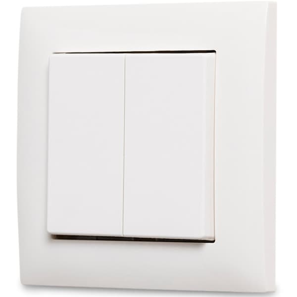 xComfort Multifunksjonell trykknapp 55x55mm dobbel komplett