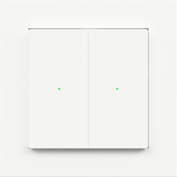 Heatit - Z-Push Veggkontroller - Hvit 9003