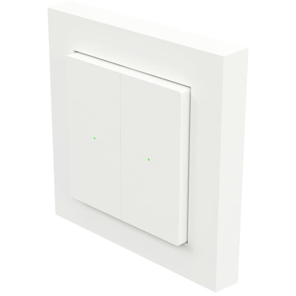 Heatit - Z-Push Veggkontroller - Hvit 9003