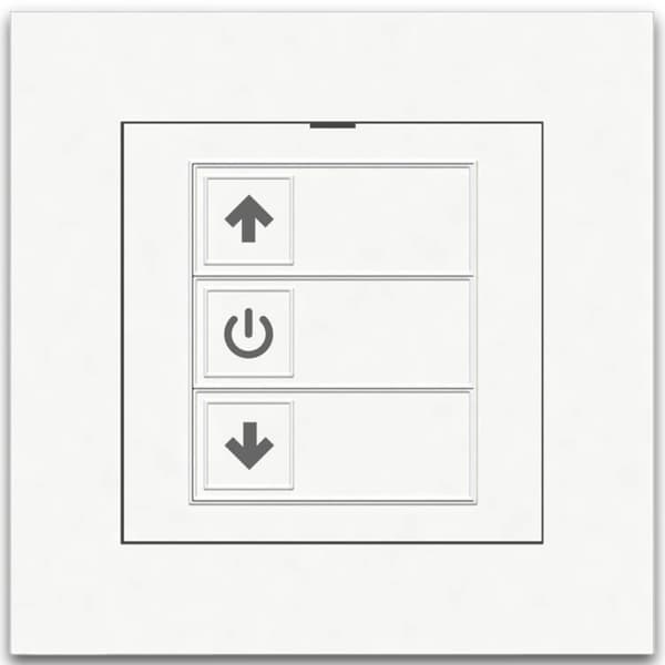 CTM Lyng mTouch Bryter Dim Matt Hvit Open Protocol