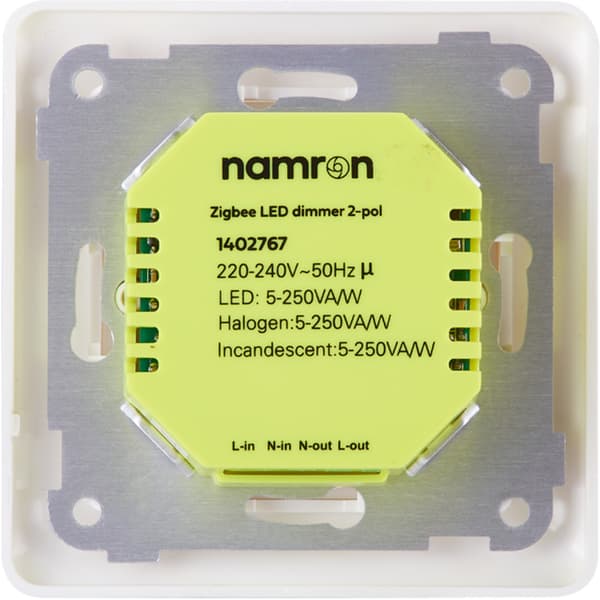Namron Zigbee LED dimmer 2-pol 250W