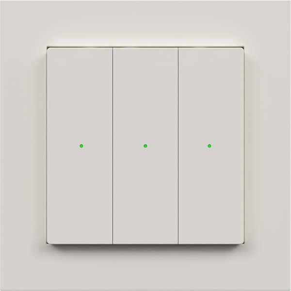 Heatit - Z-Push Veggkontroller - Hvit 9010