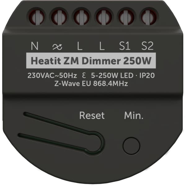 Heatit - Z-Wave - ZM Dimmer 250W