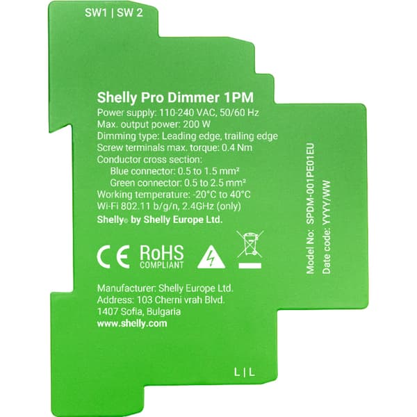 Shelly Pro Dimmer 1PM
