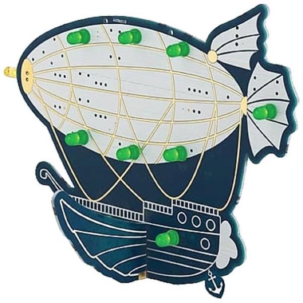 Kit att montera - Whadda - WSL222 LED Airship - Interiör - Elektrisk - Färdig att installera - Kabelansluten