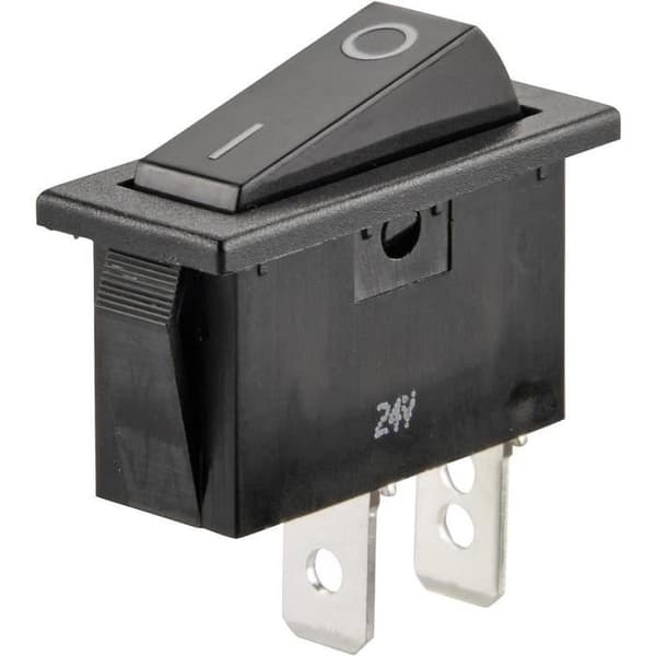 Vippströmbrytare TRU COMPONENTS TC-R13-70A-01 1587528 24 V-DC 10 A 1 x Av-på-låsning 1 st.