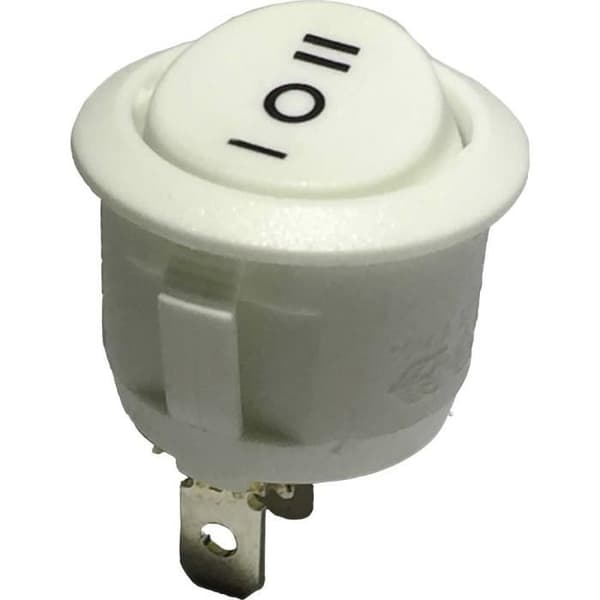 TRU COMPONENTS 700266 Vippbrytare R13-112D W-W PR.I-O-II 250 V-AC 6 A 1 x På-Av-På permanent-0-permanent 1